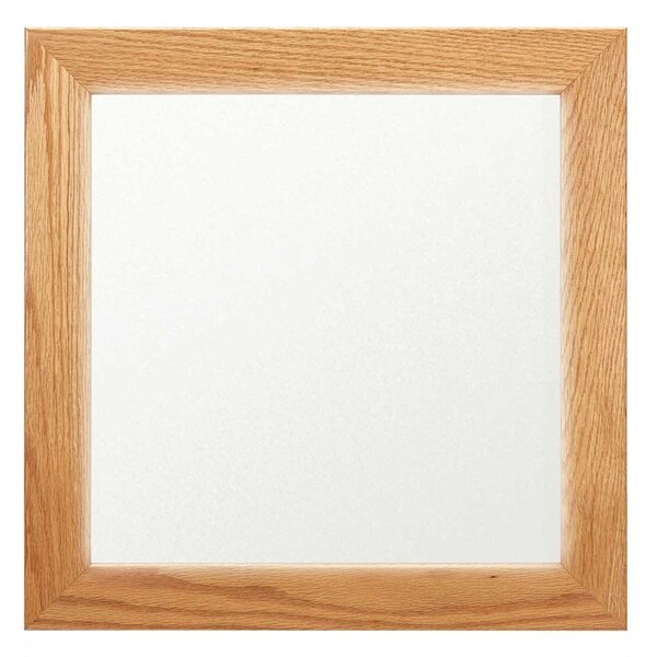 Drop-In Shadowbox, 24"x24", Light Oak/Synt